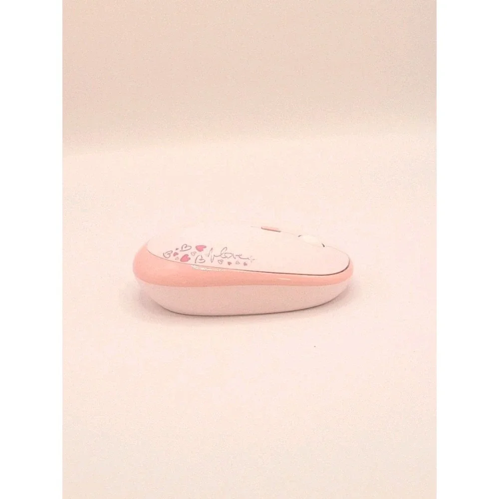 Pink Wireless Mouse With‎ Dongle